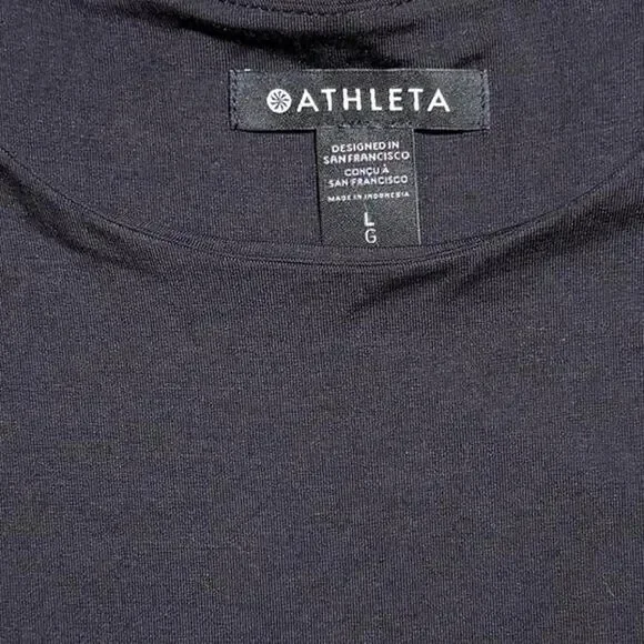 Athleta Santorini Thera Dress in Black - Size Large - Picture 5 of 6